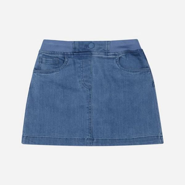 Faldas Fila Niñas Azules - Heritage Denim - España 264875JRP